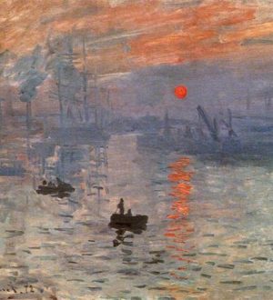 Monet 1872 Impression-Sunrise