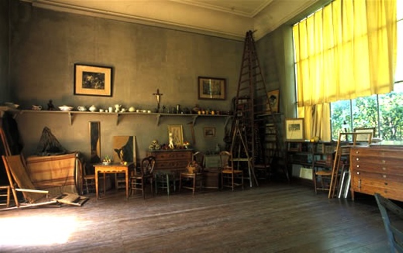 16aa Εσωτερικό ατελιέ του Cézanne, Aix en Provence (photo Atelier Cézanne)