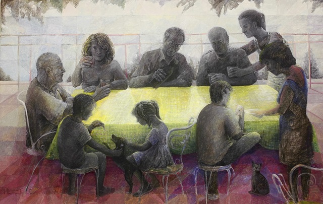 ΝΑΤΑΣΑ ΜΕΤΑΞΑ family tales 170x270cm acrylic on canvas 1,2 mb ΝΑΤΑΣΑ ΜΕΤΑΞΑ family tales 170x270cm acrylic on canvas 1,2 mb