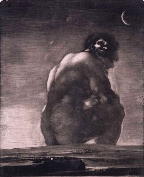 Ο Γίγαντας (1818) από τον Francisco Goya
