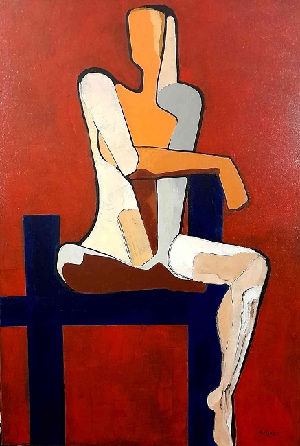 HOMO FIGURA X, 100X70cm