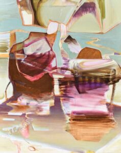 Kolympari Vivid Immobility 2023 acrylic on canvas 190 x 150 cm